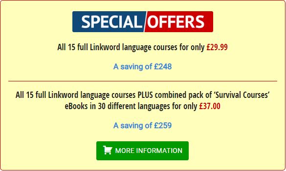 Linkword Languages Special Offers