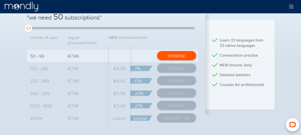 Pricing Plans