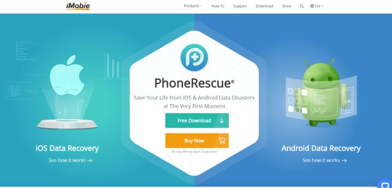 PhoneRescue Review home