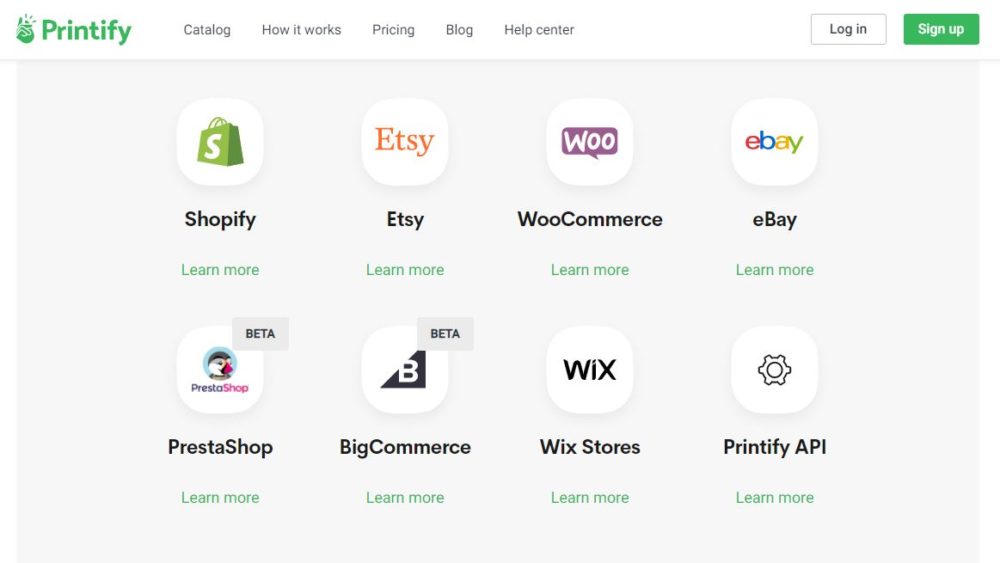 Printify Stores