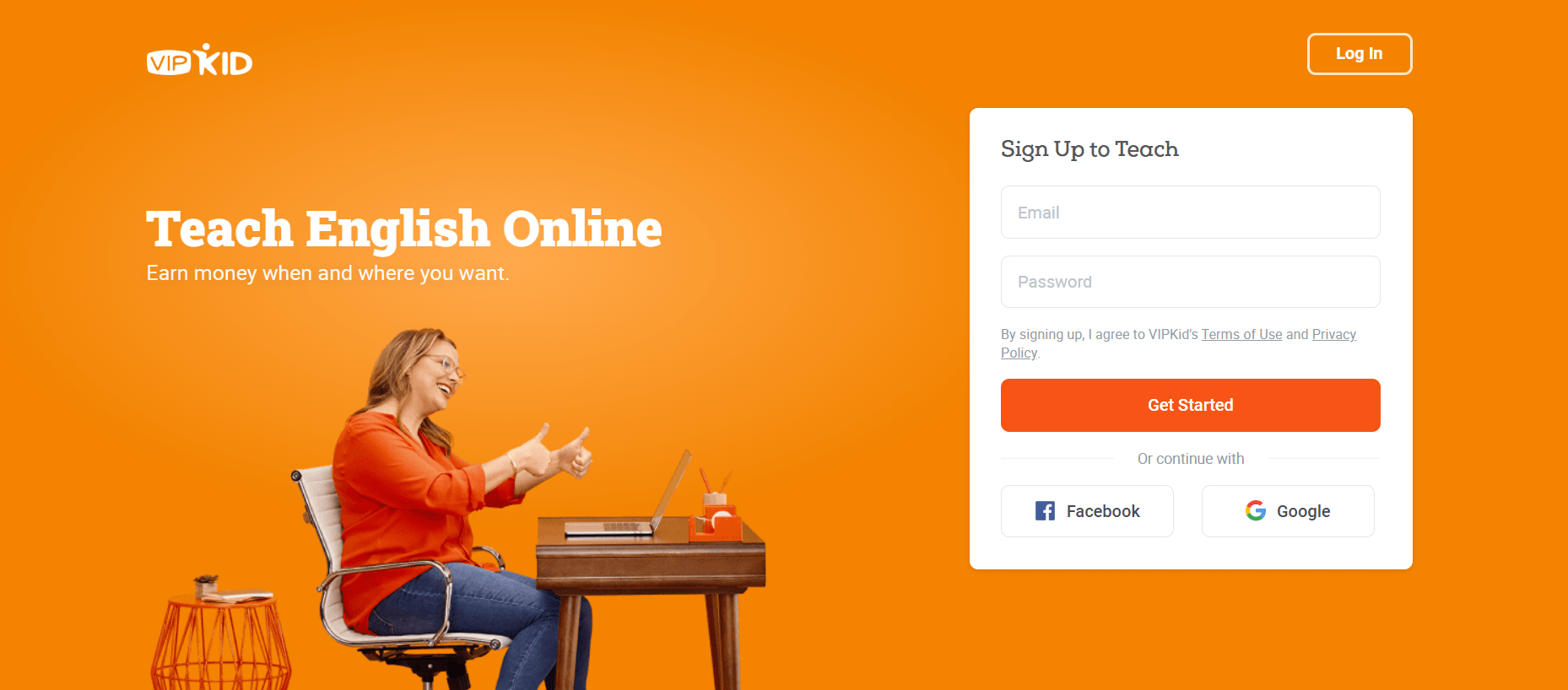 VIPKid review home