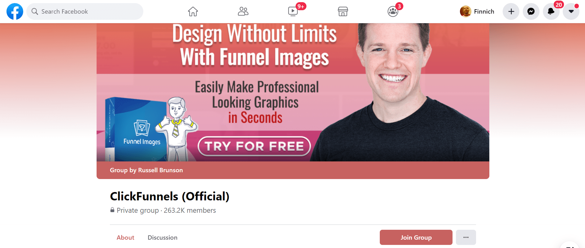 clickfunnel fb