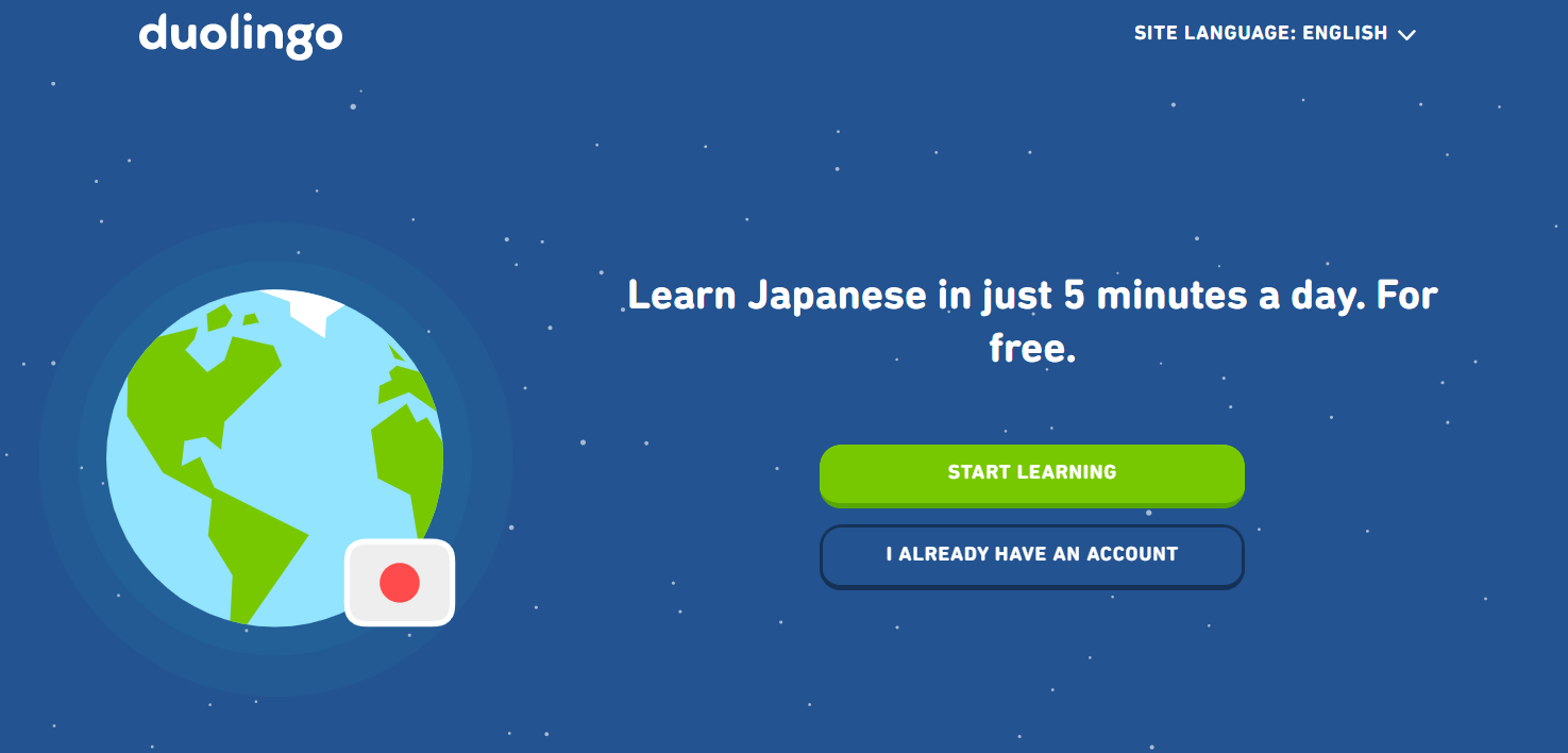duolingo japanese learning