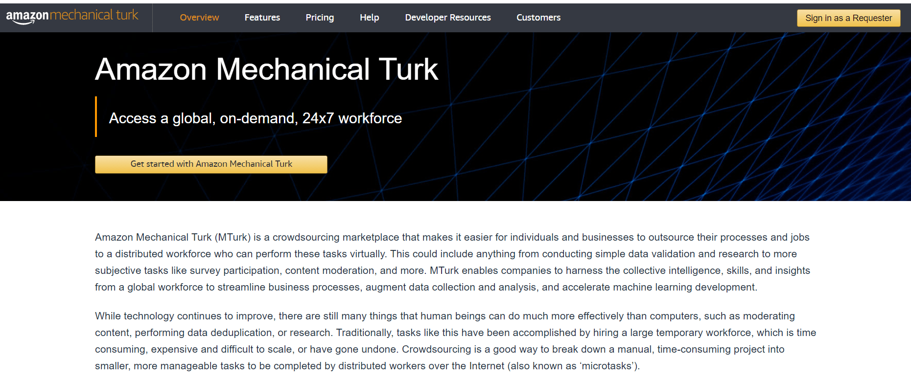 earn money on Working Jobs On Amazon's Mechanical Turk