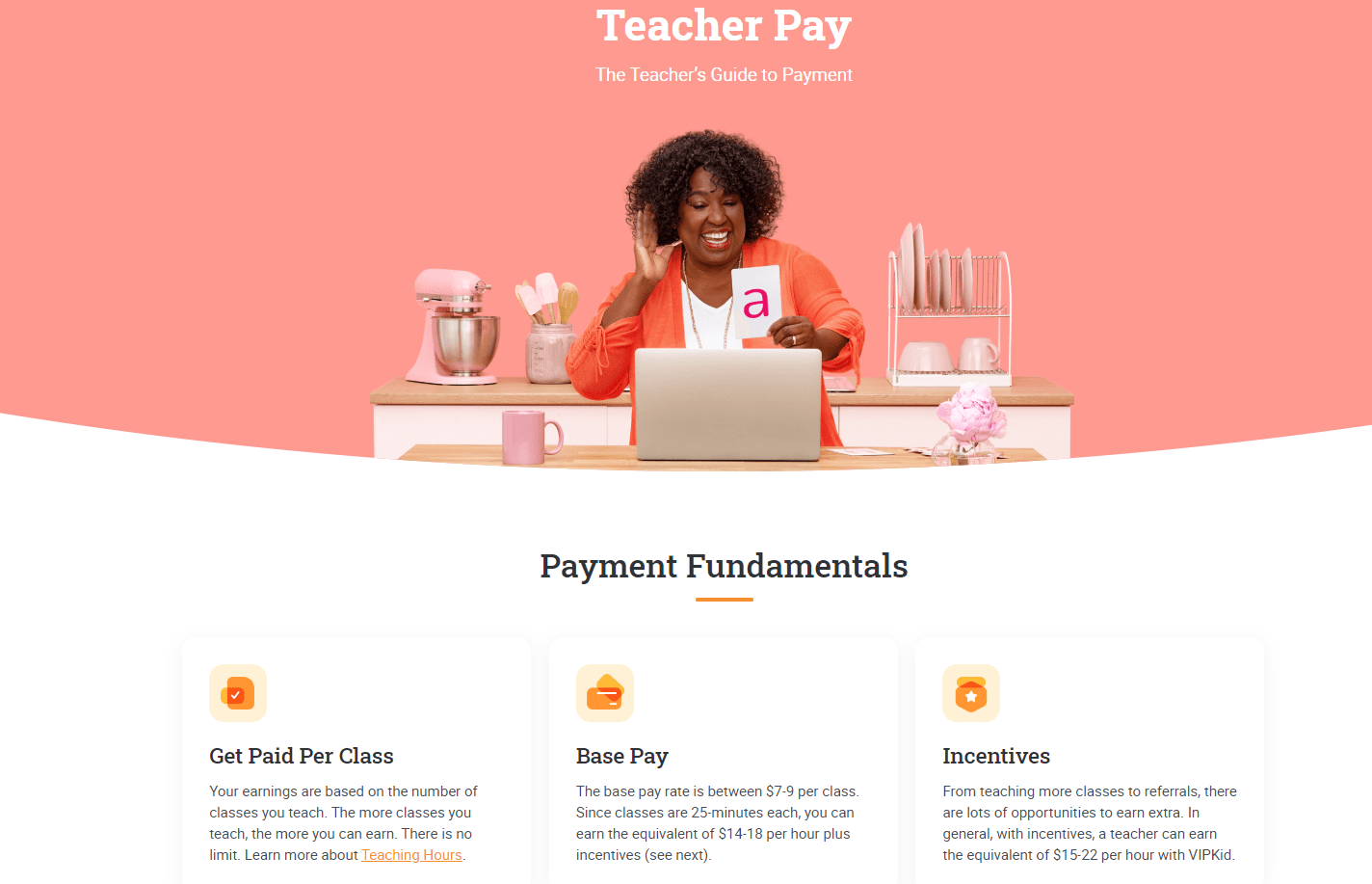 teachers payment guide