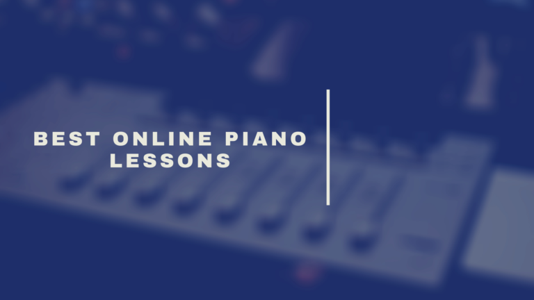 Best Online PIANo Lessons