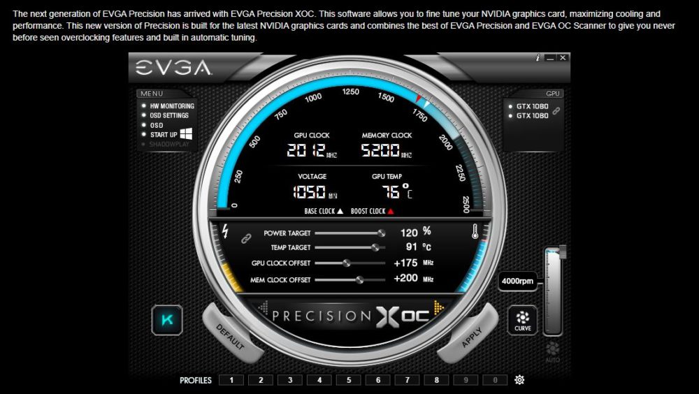 EVGA Precision X