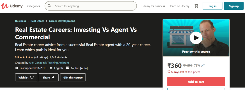 Investing Vs Agent Vs Commercia