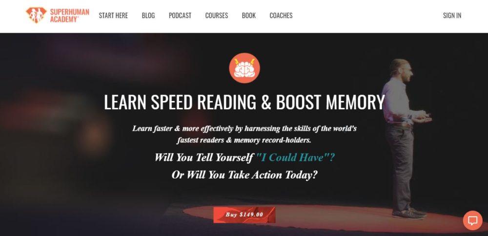 Learn speed reading to boost memory