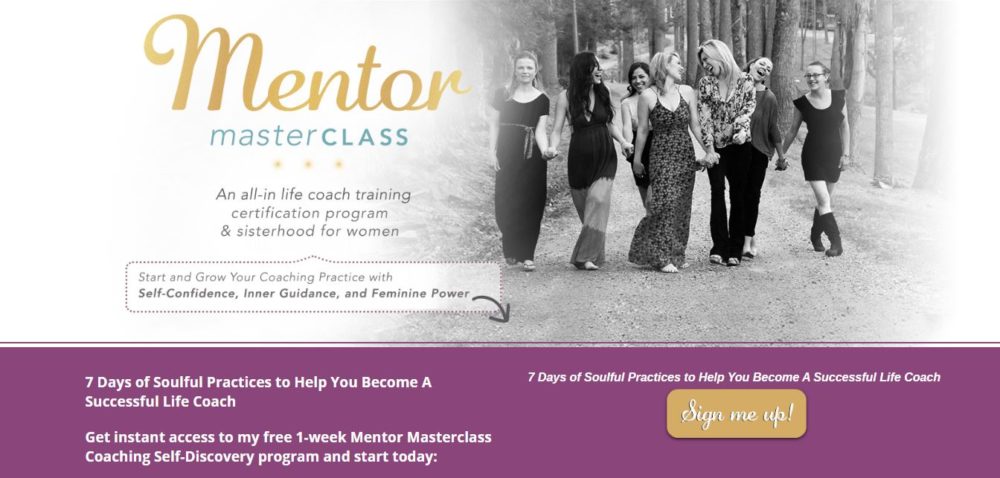 Mentor MasterClass Celebrity Coach