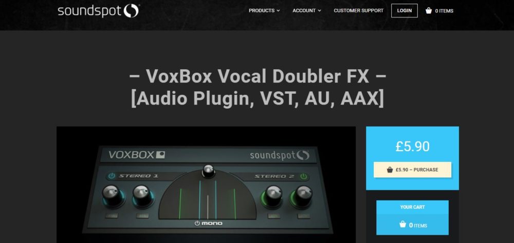 Vox Box Autotune Software