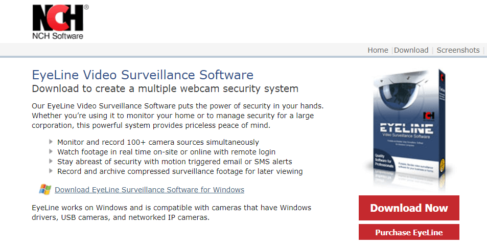 EyeLine Video Surveillance Software