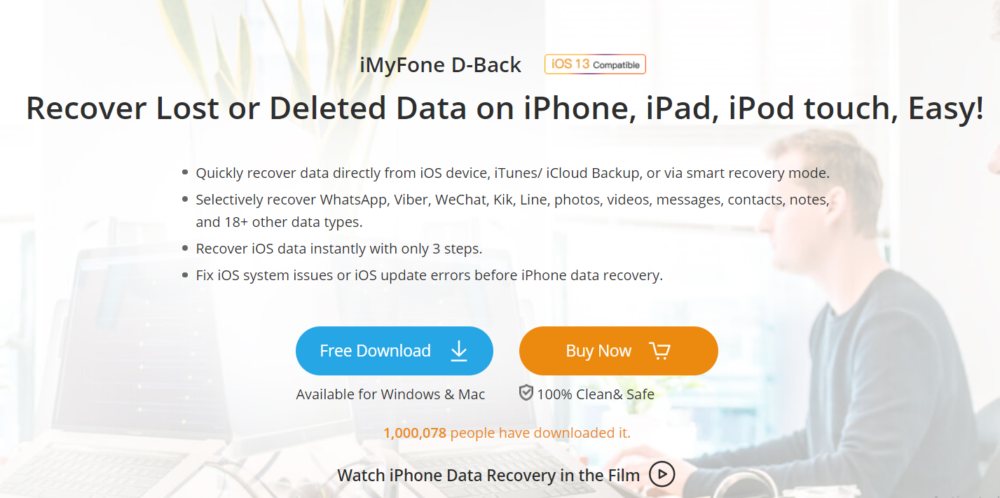 iMyFone D-Back Review- Recover lost data