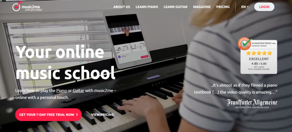 Music2Me- Online music school