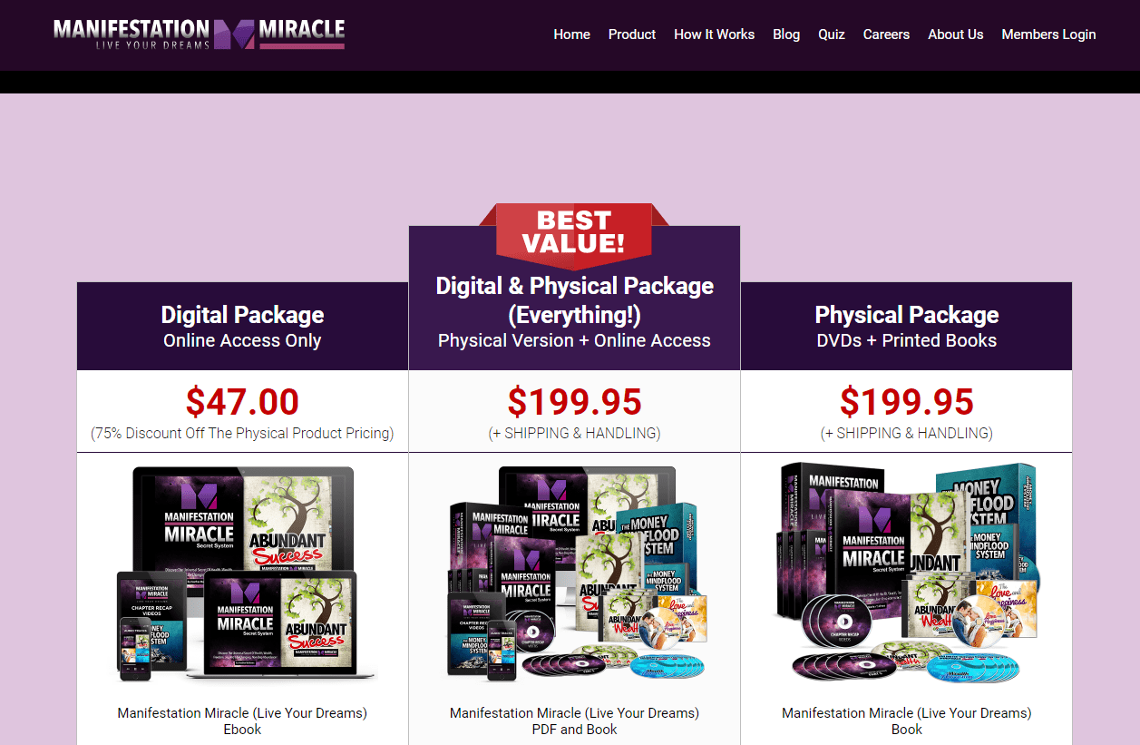 digital package and physical package