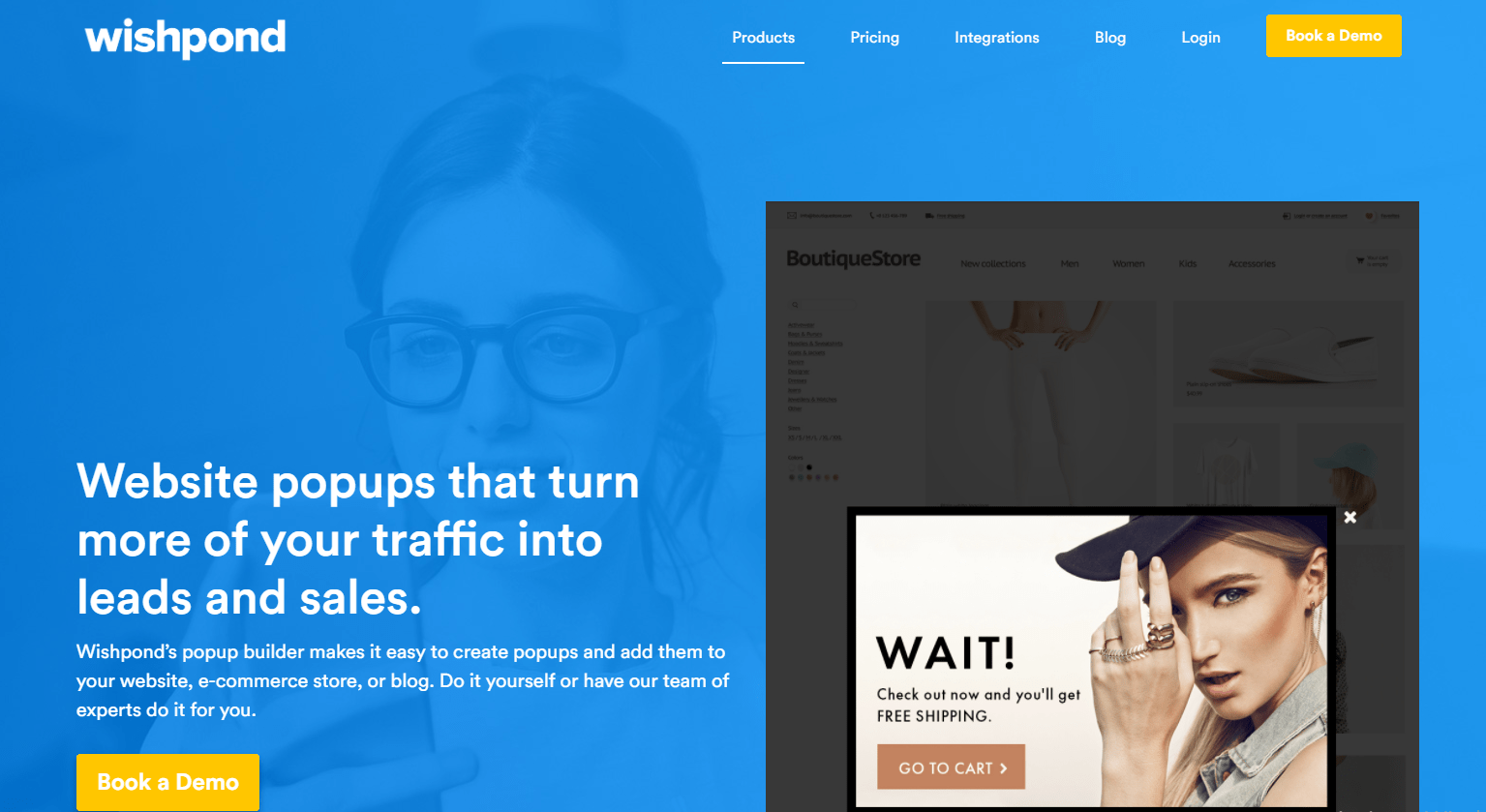 Wishpond Reviews: Popup builder