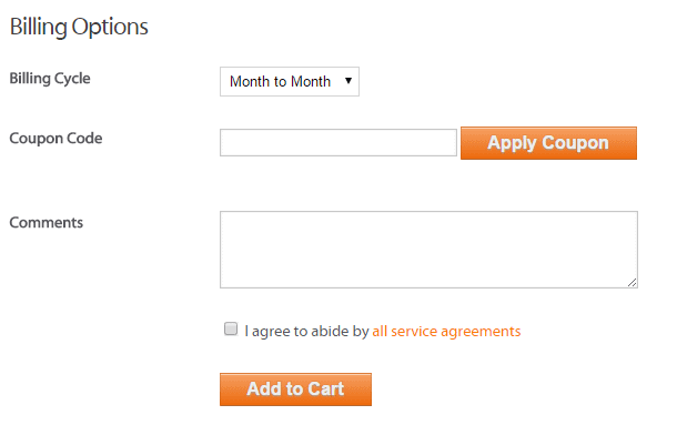 HostDime Coupons-billing