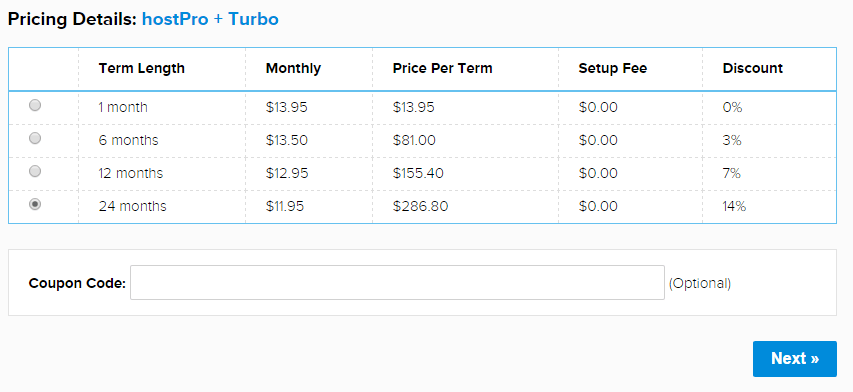 Site5 Hosting Coupon - pricing