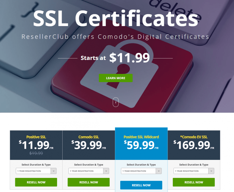 Coupon Solutions réseau - Plans SSL