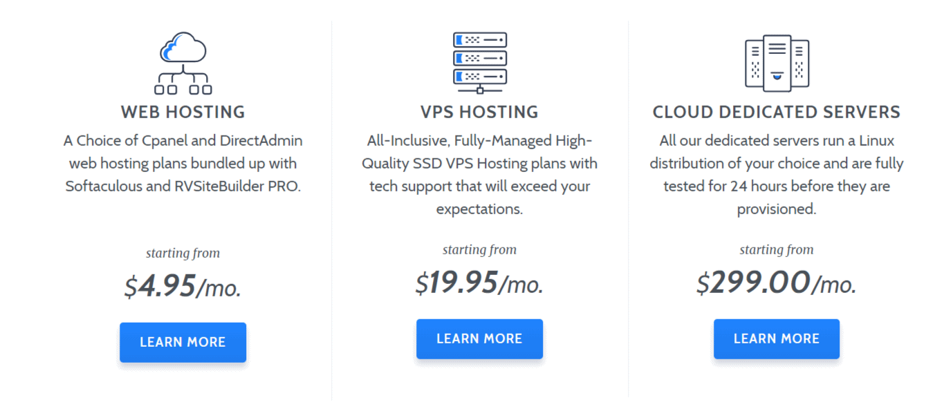 RoseHosting-pricing-plans-with-RoseHosting-Coupon-Codes