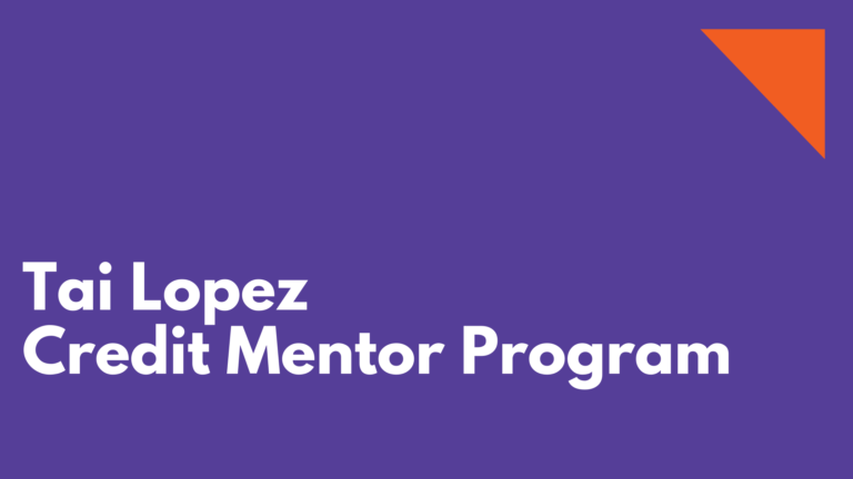 Tai Lopez credit mentor program