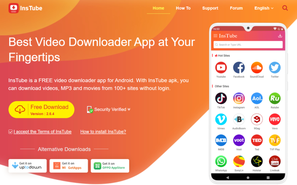 InsTube Best Video Downloader App