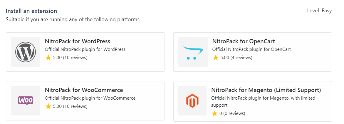 woocommerce integration: nitropack review