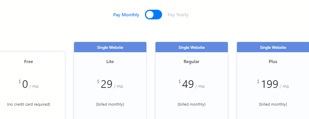 nitropack pricing plan