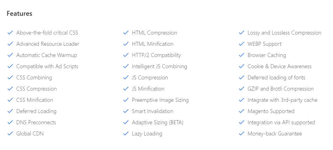 features of nitropack
