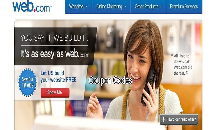 Web.com Coupon