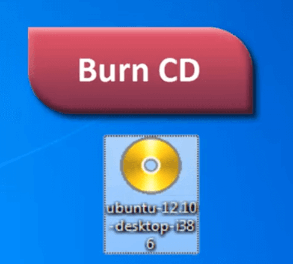 Burn ISO on Mac Insert Blank CD