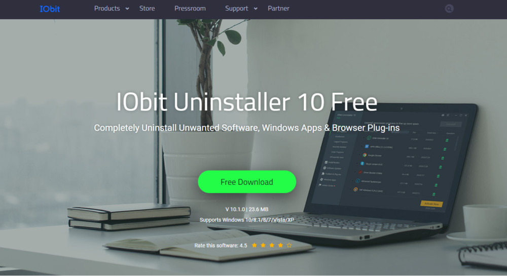 IObit Uninstaller Pro Main