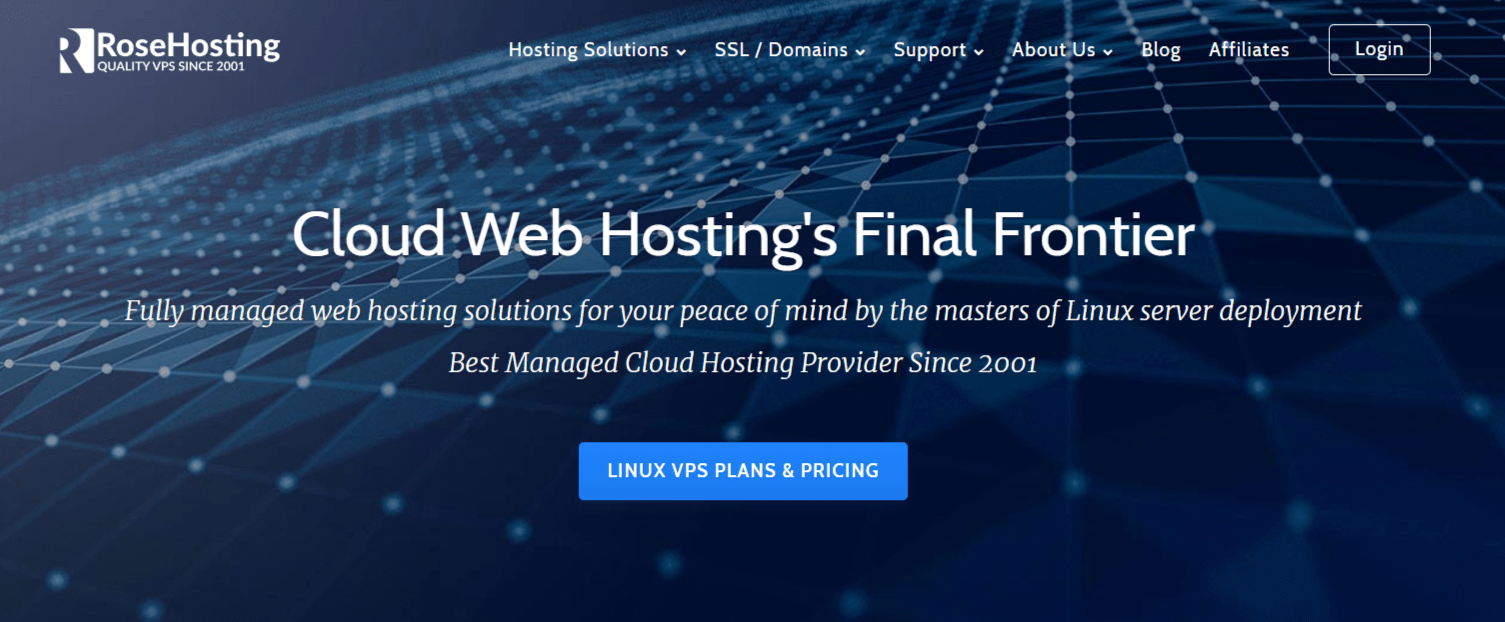 RoseHosting Pricing