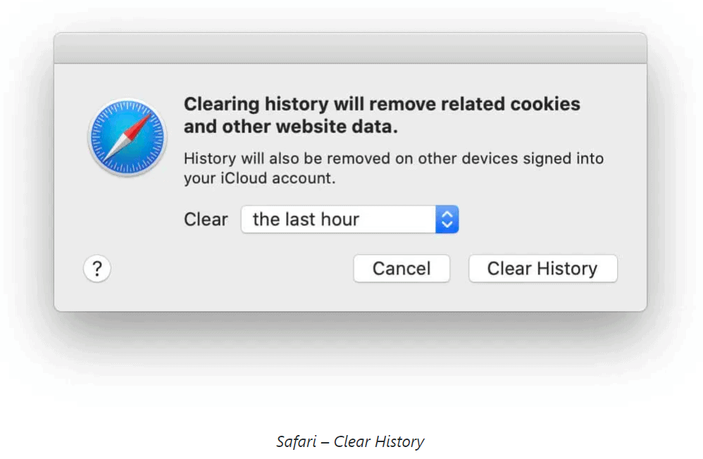 Speed Your Mac Clear History