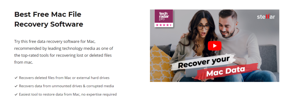 Stellar Data Recovery For Mac Review Recovery