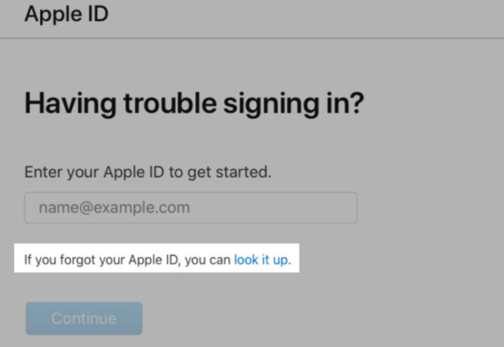 Create a New Apple ID Sign in