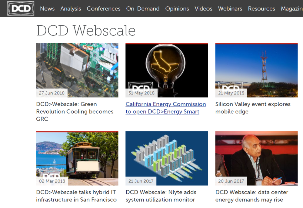 DCD Webscale 