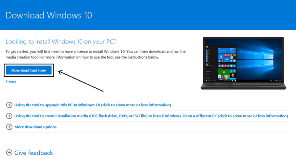 Download Windows 10 