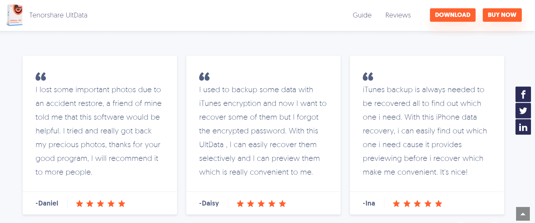 ultdata customer review