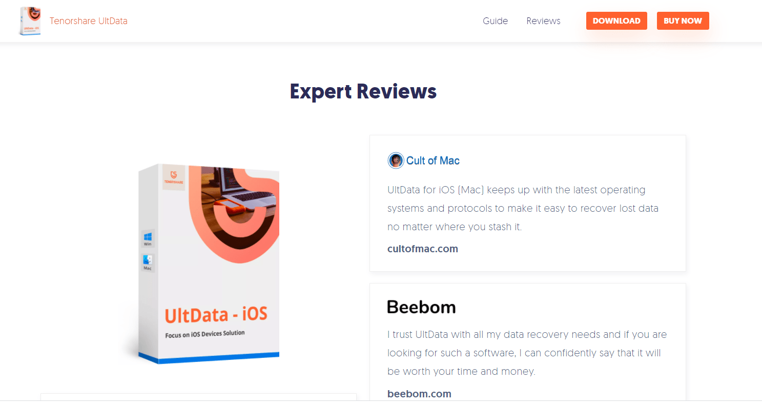 tenorshare ultdata review tenorshare ultdata review