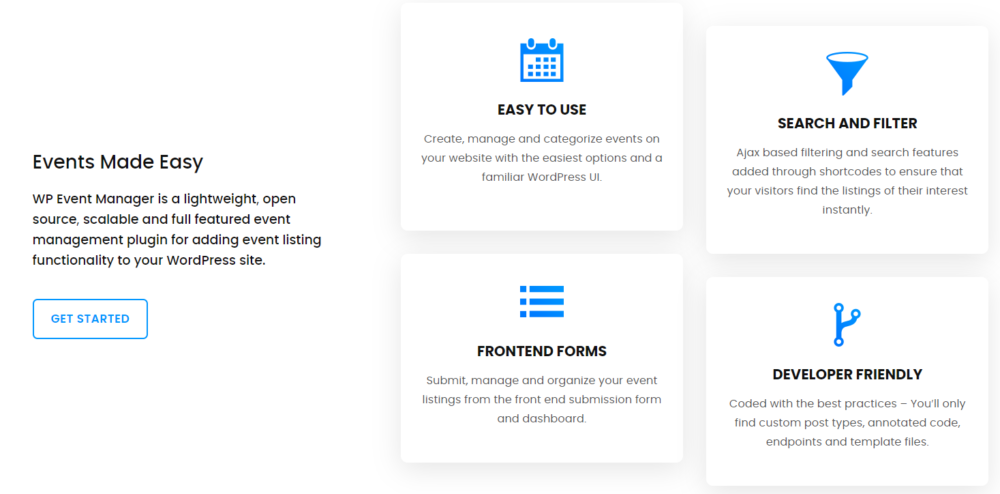 WP Event Manager Events made Easy