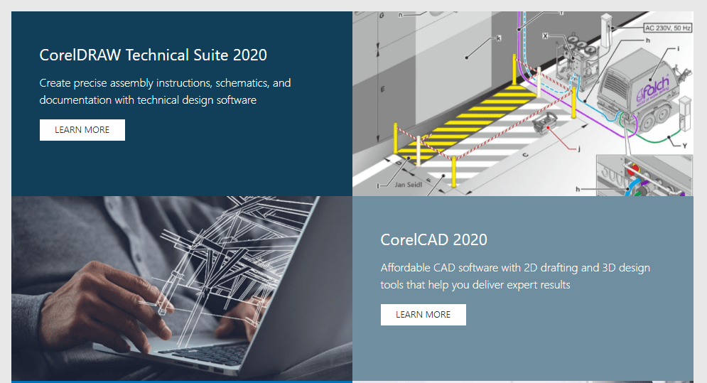 технічний пакет corel draw