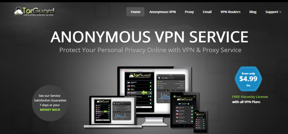 TorGuard Anonymous VPN Service