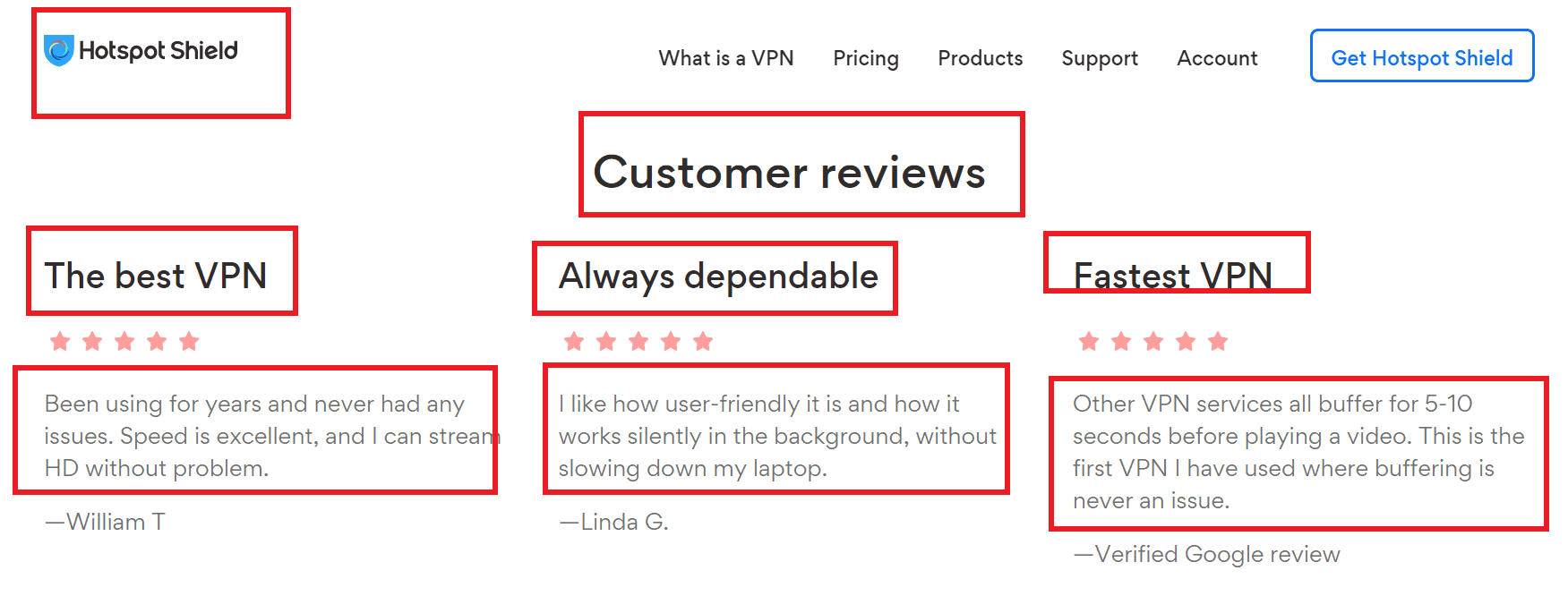 hotspot shield customer reviews