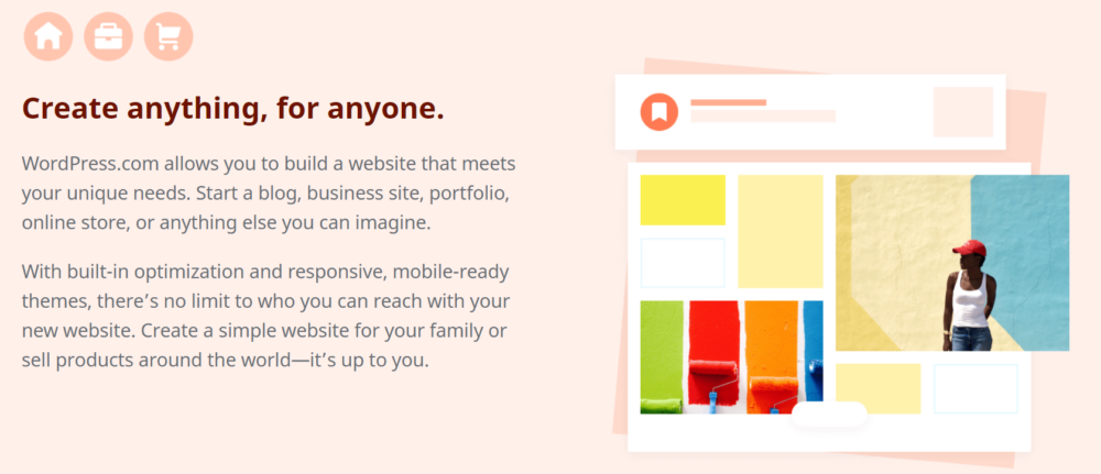 WordPress Create anything