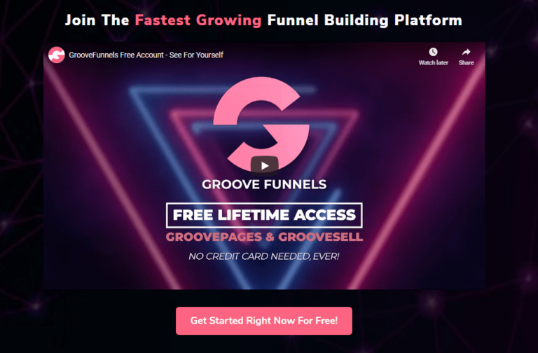 groovefunnels review- get started