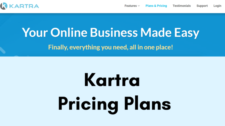 Kartra Pricing Plans