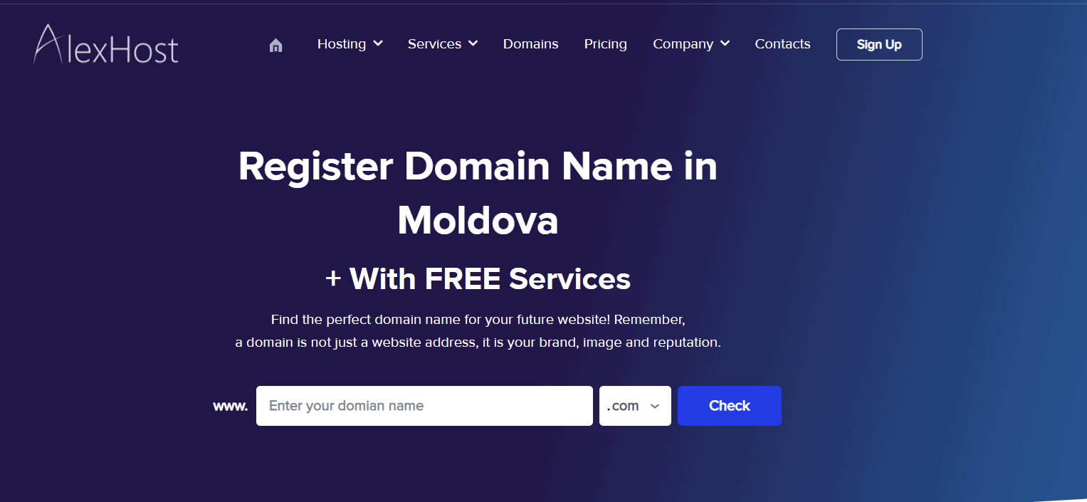 Alexhost Review - Domain Names