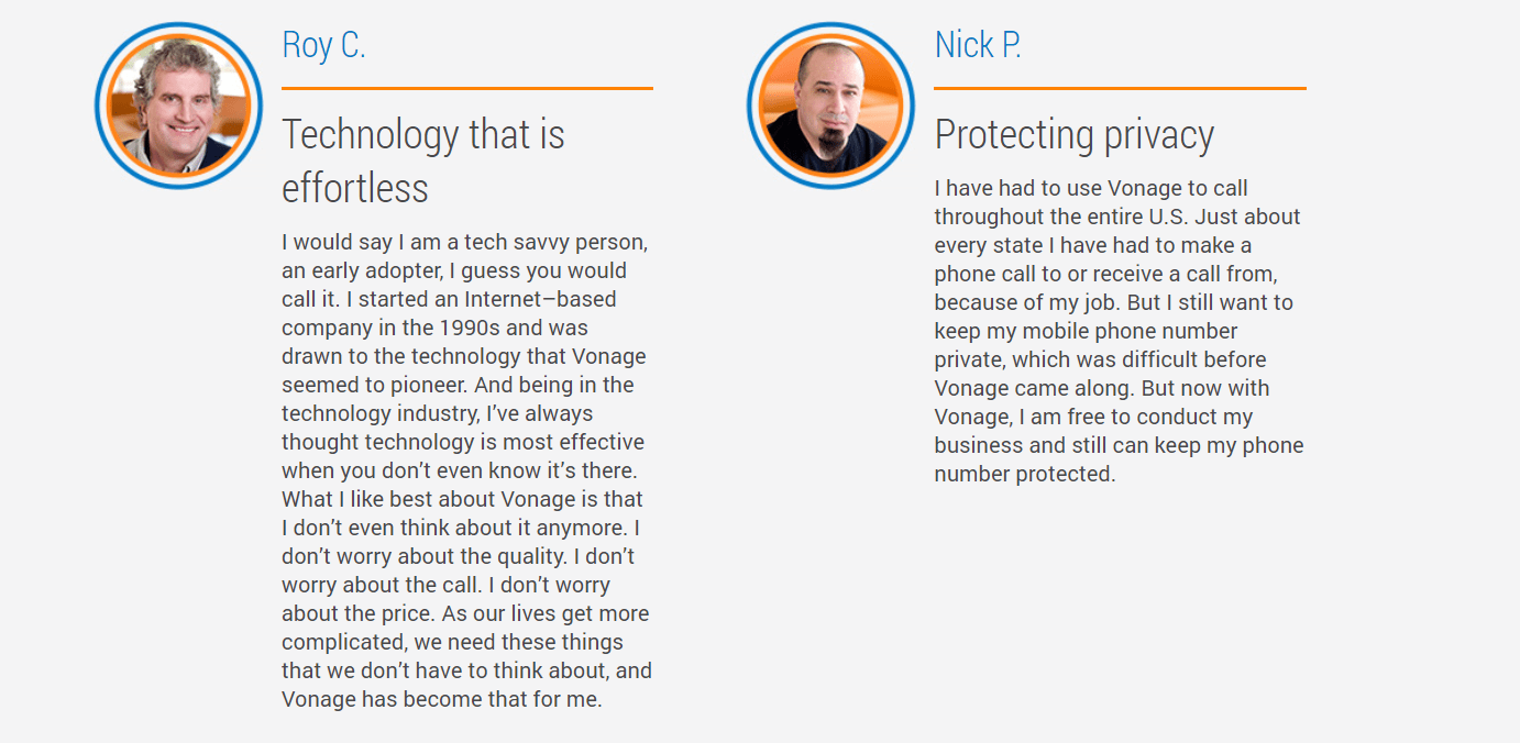 vonage user review