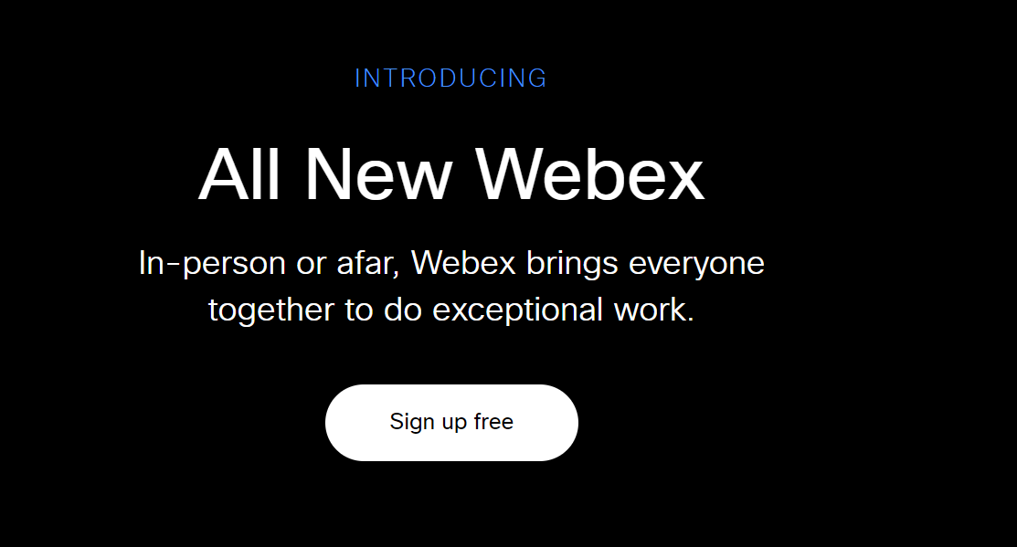 преглед на webex